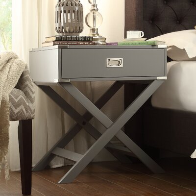 Mercury Row Neptune 1 Drawer End Table 6uubxxg