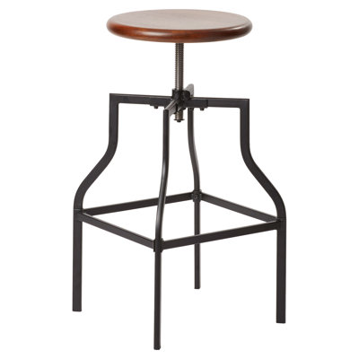 Mercury Row Arcadius Adjustable Height Swivel Ba..