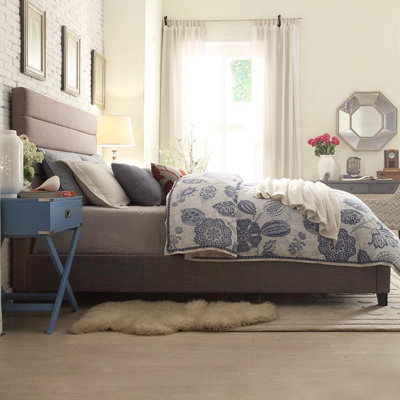 Brayden Studio Mcnaughton Upholstered Panel Bed