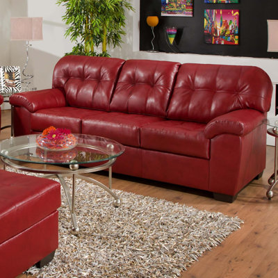Mercury Row Simmons Upholstery Batie Queen Sleep..