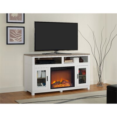 Callowhill TV Stand with Electric Fireplace