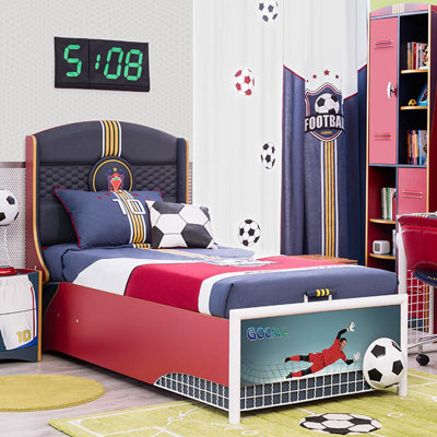 Cilek Soccer Twin Panel Customizable Bedroom Set