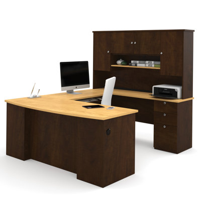 Red Barrel Studio Independence 3-Piece U-Shaped Desk Office Suite