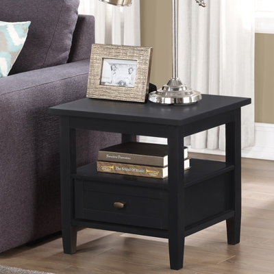 Red Barrel Studio Bruno 1 Drawer End Table