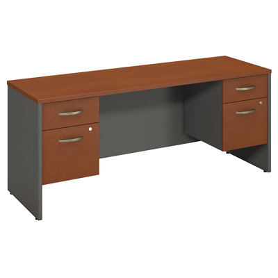 Check price and read more information from recommend store. Bush Business Furniture Series C Executive Desk with Double Pedestals