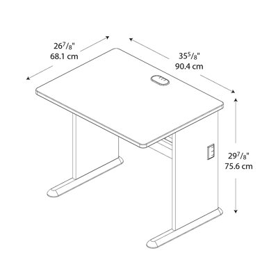 Bush Business Furniture Series A Desk ..