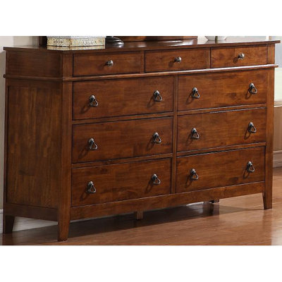 Sunset Trading Sunset Suites 9 Drawer Dresser wi..