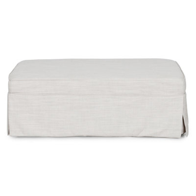 Sunset Trading Slipcovered Sleeper Ottoman