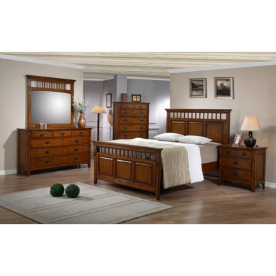 Loon Peak Elgin Panel Customizable Bedroom Set