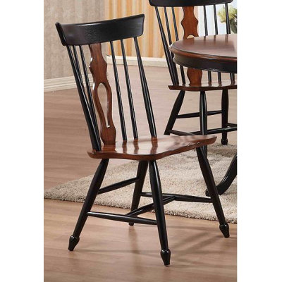 Sunset Trading Fiddleback Side Chair (Set of 2)