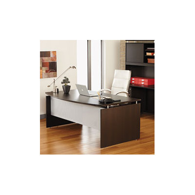 Alera® SedinaAG Series Bow Front Executive Desk Shell