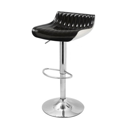 Adeco Trading Adjustable Height Swivel Bar Stool..