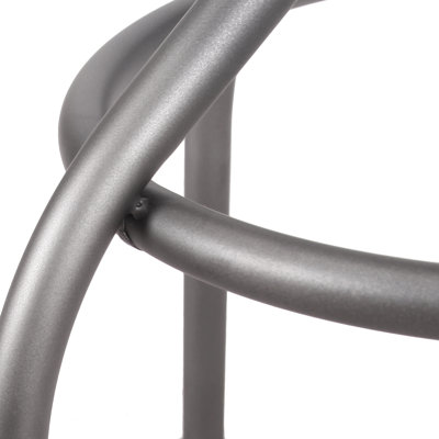 Adeco Trading Logan Adjustable Height Bar Stool