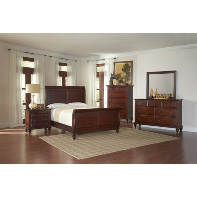 Avalon Furniture Knob Hill Sleigh Customizable Bedroom Set
