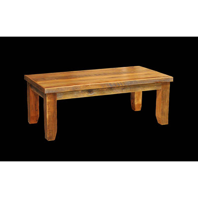 Utah Mountain Barnwood Coffee Table wi..