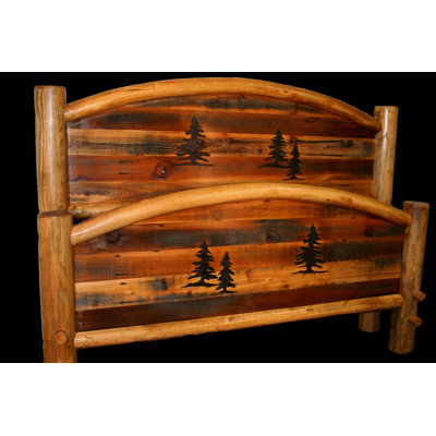 Utah Mountain Barnwood Bed Frame