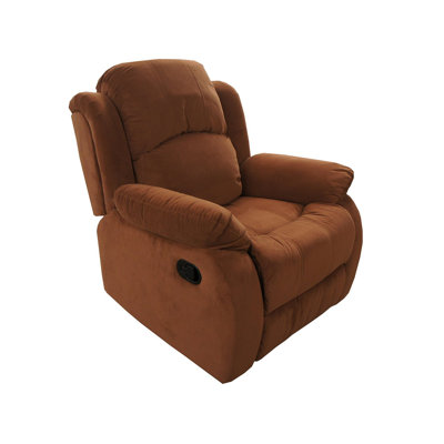 Madison Home USA Traditional Brush Microfiber Recliner