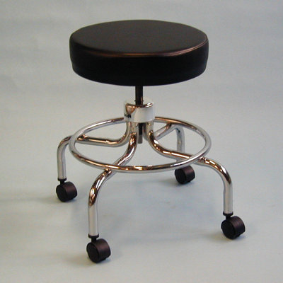 Brandt Industries Height Adjusts Brandt Revolving stool with footrest