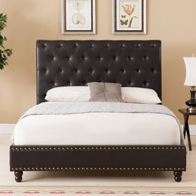Darby Home Co Upholstered Platform Bed