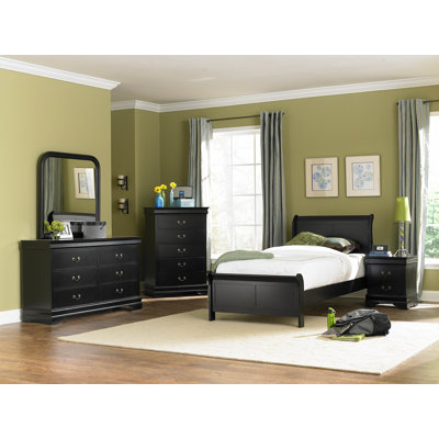 Darby Home Co Bader Sleigh Customizable Bedroom ..