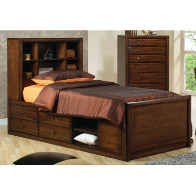 Darby Home Co Gages Panel Bed with Storage
