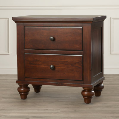 Darby Home Co Verrett 2 Drawer Nightstand