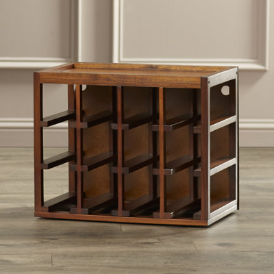 Darby Home Co Leopold 12 Bottle Tabletop Wine Rack