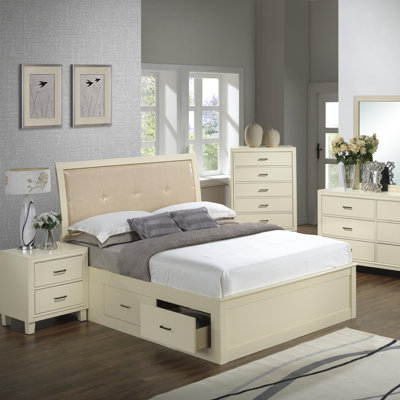 Darby Home Co Acres Upholstered Storage Platform Bed
