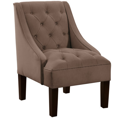 Alcott Hill Mystere Tufted Swoop Arm C..