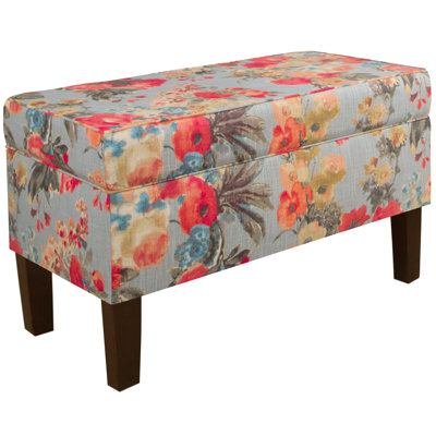 Alcott Hill Upholstered Storage Storage Bedroom Bench