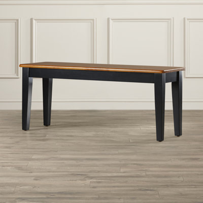 Alcott Hill Windham Wood Kitchen Bench