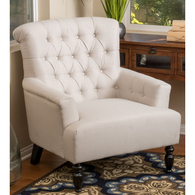 Alcott Hill Verona Tufted Fabric Club Chair