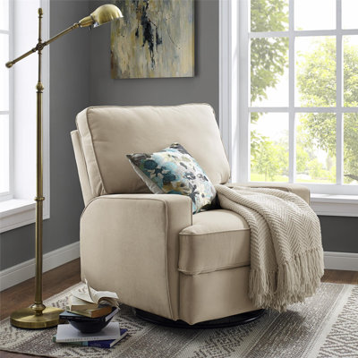 Alcott Hill Bossier City Swivel Reclining Glider