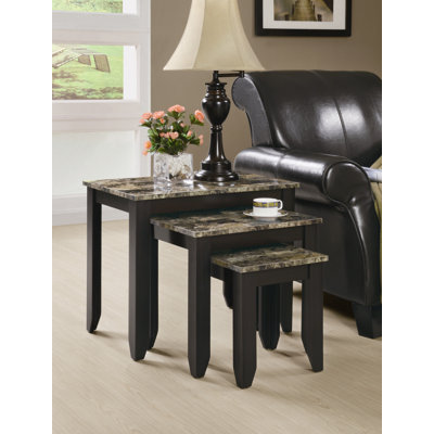 Charlton Home Boneta 3 Piece Nesting Tables