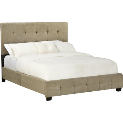 Charlton Home Haynesville Upholstered Panel Bed