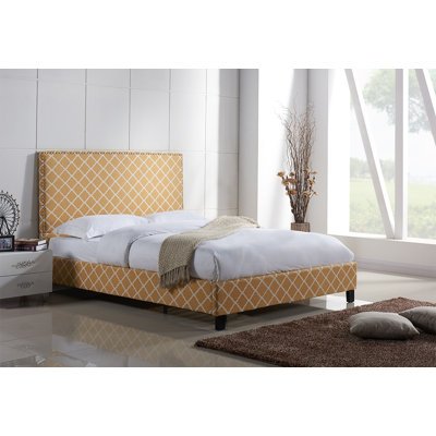Charlton Home Lura Upholstered Platform Bed