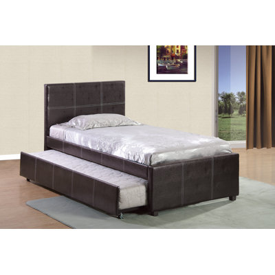 Varick Gallery Twin Upholstered Platform Bed