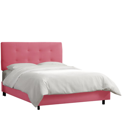 Bungalow Rose Upholstered Panel Bed