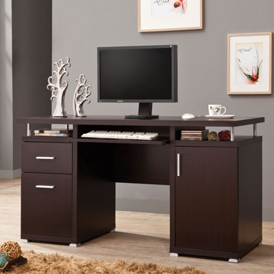 Brayden Studio 2 Drawer Computer Desk