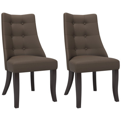 Brayden Studio Iris Parsons Chair (Set of 2)