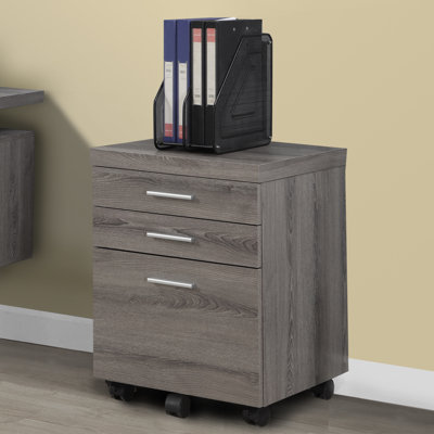 Brayden Studio Canipe 3-Drawer Mobile ..