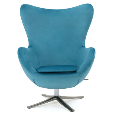 Brayden Studio Korinna Swivel Club Chair