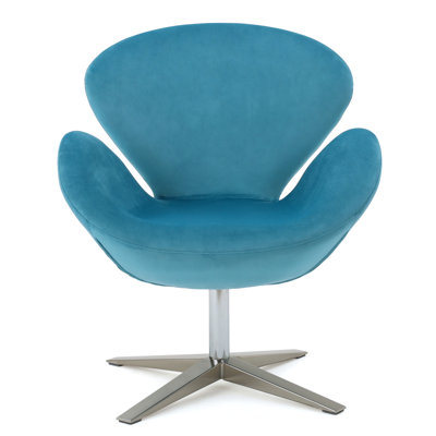 Brayden Studio Khronos Swivel Club Chair