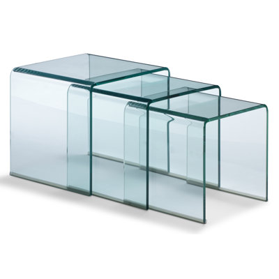 Wade Logan Gallegos 3 Piece Nesting Tables