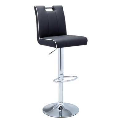 Wade Logan Enzo Adjustable Height Swivel Bar Stool
