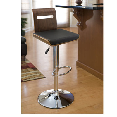Wade Logan Grove City Adjustable Height Swivel Bar Stool