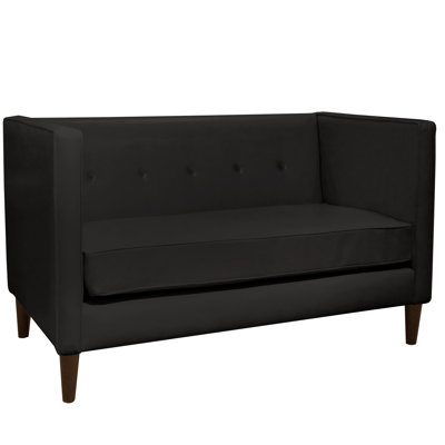 Wade Logan Devon 5 Button Settee Loveseat