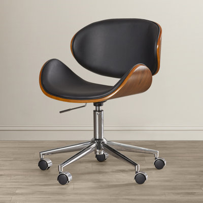 Wade Logan Enzo Mid-Back Leather Offic..