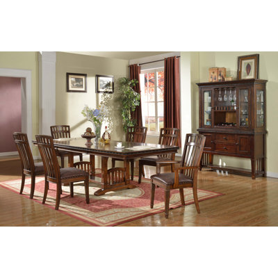 BestMasterFurniture Zion 7 Piece Extension Dining Set