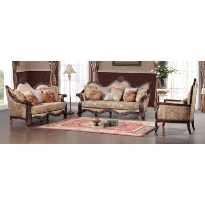 BestMasterFurniture 3 Piece Living Room Set